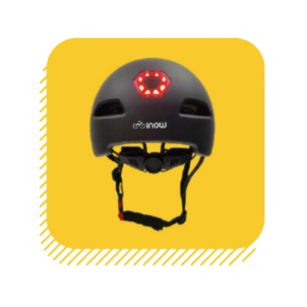 Capacete com sinalização